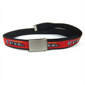 Military Belt w/ Woven Fabric - Youth Size: Large (22-24)